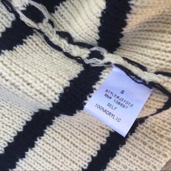 Striped sweater white/Cream S - Picture 5 of 7